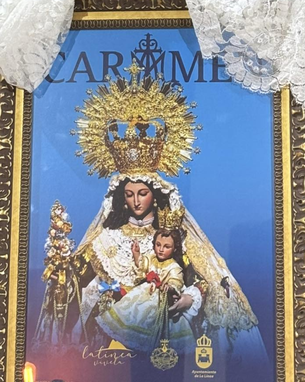 Presentado el cartel oficial de la Festividad de la Virgen del Carmen 2025 de La Línea