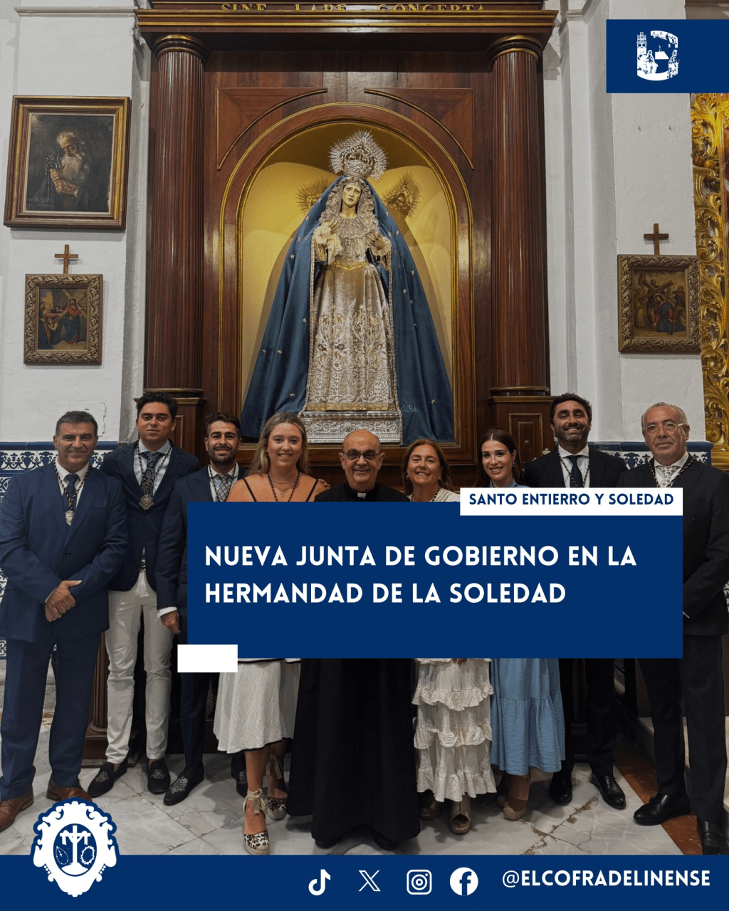 Nueva Junta de Gobierno en la Hermandad de la&nbsp;Soledad